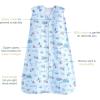 HALO Sleepsack, 100% Cotton Wearable Blanket, Swaddle Transition Sleeping Bag, TOG 0.5(Nemo Tie Dye)