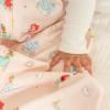 HALO Sleepsack, 100% Cotton Wearable Blanket, Swaddle Transition Sleeping Bag, TOG 0.5(Princess)