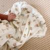 HALO Sleepsack, 100% Cotton Wearable Blanket, Swaddle Transition Sleeping Bag, TOG 0.5(Winnie Frolic)