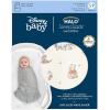 HALO Sleepsack, 100% Cotton Wearable Blanket, Swaddle Transition Sleeping Bag, TOG 0.5(Winnie Pooh Frolic)