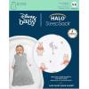 HALO Sleepsack, 100% Cotton Wearable Blanket, Swaddle Transition Sleeping Bag, TOG 0.5(Winnie Rainbows)