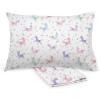 BreathableBaby Cotton Percale Pillowcase, for 13″ x 18″/33 x 46 cm Toddler Pillow, Roar (2-Pack)(Prance)