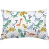BreathableBaby Cotton Percale Pillowcase, for 13″ x 18″/33 x 46 cm Toddler Pillow, Roar (2-Pack)(Roar)