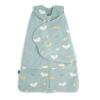 HALO Micro-Fleece Sleepsack Swaddle, 3-Way Adjustable Swaddle Blanket for Newborn and Infants, TOG 3.0 for Cold Climates, Hip Healthy, Baby Blue, Newborn, 0-3 Months(Harry Potter Hedwig)