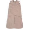 HALO SleepSack SuperSoft Swaddle, Cozy Bamboo Viscose, 3-Way Adjustable Swaddle, 2 Way Zipper, 2 TOG(Mocha)