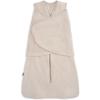 HALO SleepSack SuperSoft Swaddle, Cozy Bamboo Viscose, 3-Way Adjustable Swaddle, 2 Way Zipper, 2 TOG(Oat)