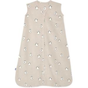 HALO Micro-Fleece Wearable Blanket, Swaddle Transition Sleeping Bag, TOG 1.0(Penguin Pals)