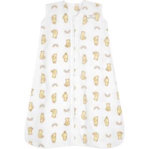 HALO Micro-Fleece Wearable Blanket, Swaddle Transition Sleeping Bag, TOG 1.0(Sunshine Winnie)