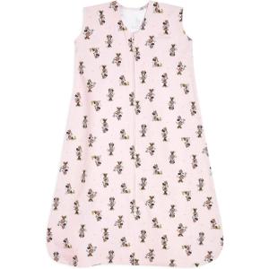 HALO Sleepsack, 100% Cotton Wearable Blanket, Swaddle Transition Sleeping Bag, TOG 0.5(Minnie Fun)
