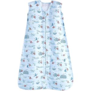 HALO Sleepsack, 100% Cotton Wearable Blanket, Swaddle Transition Sleeping Bag, TOG 0.5(Nemo Tie Dye)