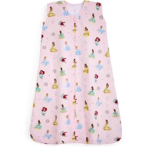 HALO Sleepsack, 100% Cotton Wearable Blanket, Swaddle Transition Sleeping Bag, TOG 0.5(Princess)