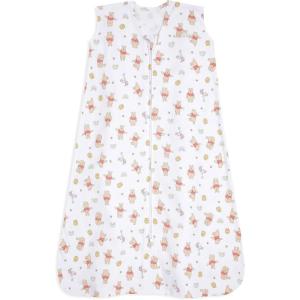 HALO Sleepsack, 100% Cotton Wearable Blanket, Swaddle Transition Sleeping Bag, TOG 0.5(Winnie Rainbows)