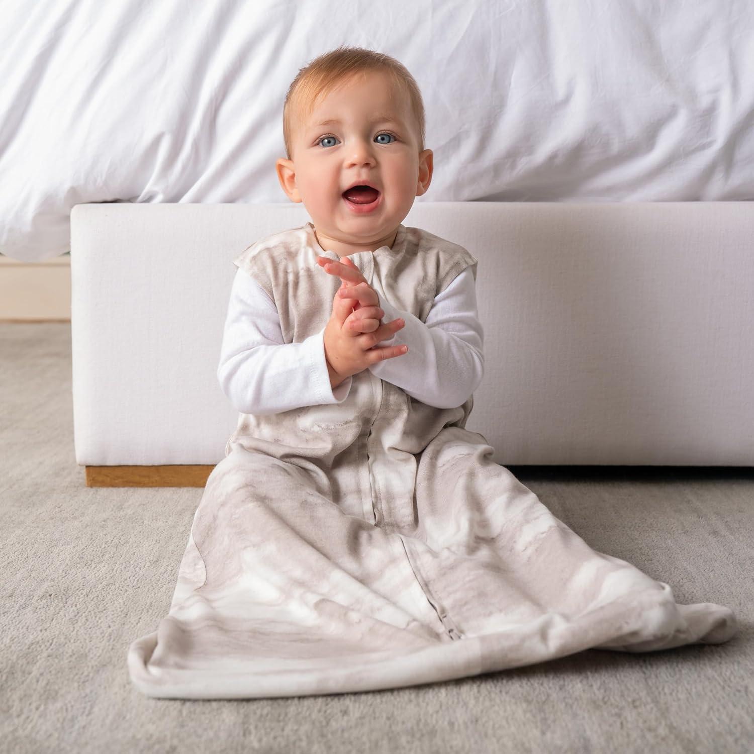 imageHALO Sleepsack Ideal Temp Baby Wearable Blanket TOG 10 NavyOrange SmallOmbre