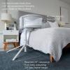 HALO BassiNest Connected Swivel Sleeper 3.0 – Smart Bassinet with AutoSoothe™, 360° Swivel, Cry Detection, Rocking, Vibration & Soothing Sounds, Easy Lowering Wall for Postpartum Recovery(3.0 BassiNest)