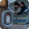 HALO BassiNest Connected Swivel Sleeper 3.0 – Smart Bassinet with AutoSoothe™, 360° Swivel, Cry Detection, Rocking, Vibration & Soothing Sounds, Easy Lowering Wall for Postpartum Recovery(3.0 Connected)