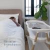 HALO® BassiNest® Essential Sleeper – Portable Baby Bassinet with Breathable Mesh Sides, Storage Shelf & Easy Assembly – Lightweight, Space-Saving Bedside Crib for Newborns(Standard)