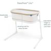 HALO® BassiNest® Lite – Breathable Baby Bassinet Slides Over Bed with Mesh Walls for Airflow & Visibility, Lowering Wall for Easy Access, Portable & Lightweight, Fits Most Beds
