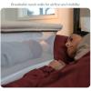 HALO® BassiNest® Lite – Breathable Baby Bassinet Slides Over Bed with Mesh Walls for Airflow & Visibility, Lowering Wall for Easy Access, Portable & Lightweight, Fits Most Beds