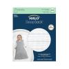 HALO Sleepsack Micro-Fleece Wearable Blanket, TOG 1.0, Multi Stripe Grey, Small