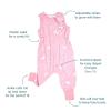 HALO Sleepsack Toddler Sleeping Bag, Luxe Fleece Wearable Blanket, TOG 2.0, Grey, 2T(Folklore)