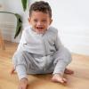 HALO Sleepsack Toddler Sleeping Bag, Luxe Fleece Wearable Blanket, TOG 2.0, Grey, 2T(Grey)