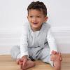HALO Sleepsack Toddler Sleeping Bag, Luxe Fleece Wearable Blanket, TOG 2.0, Grey, 2T(Grey)