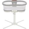 HALO BassiNest Connected Swivel Sleeper 3.0 – Smart Bassinet with AutoSoothe™, 360° Swivel, Cry Detection, Rocking, Vibration & Soothing Sounds, Easy Lowering Wall for Postpartum Recovery(Luxe Series)