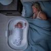 HALO BassiNest Connected Swivel Sleeper 3.0 – Smart Bassinet with AutoSoothe™, 360° Swivel, Cry Detection, Rocking, Vibration & Soothing Sounds, Easy Lowering Wall for Postpartum Recovery(3.0 Soothing)