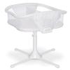 HALO BassiNest Twin Sleeper, Bedside Double Bassinet, Adjustable, Soothing Center with, Vibration, Soothing Sounds and Lullabies – Premiere Series, Sand Circle
