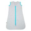 HALO Sleepsack Ideal Temp, Baby Wearable Blanket, TOG 1.0, Navy/Orange, Small(Heather Grey)