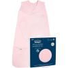 HALO Sleepsack Swaddle 100% Organic Cotton Newborn 1-Piece Gift Set with Box, TOG 1.5, 0-3 Months, Chambray(Strawberry – Gift Box)