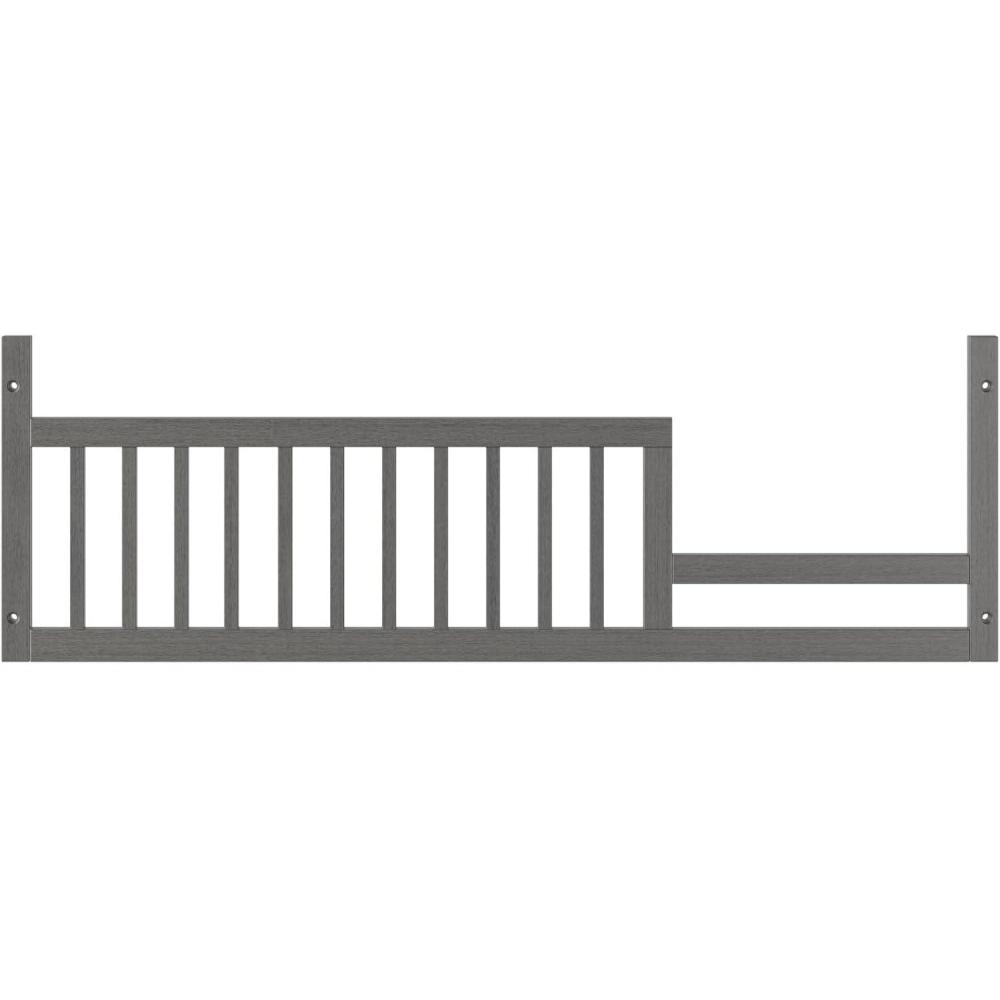 imageChild Craft Toddler Bed Guard Rail Converts Denman 4in1 Convertible Crib into Toddler Bed Made of Pinewood NonToxic Finish Midnight GrayMidnight Gray