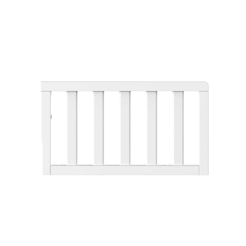 imageChild Craft Toddler Bed Guard Rail Converts London and Hampton 4in1 Convertible Crib into Toddler Bed Made of Pinewood NonToxic Finish Matte White
