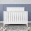 Child Craft Atwood 4-in-1 Convertible Baby Crib, Wooden Nursery Furniture Converts to Daybed, Toddler Bed and Full-Size Bed, 3 Mattress Height Adjustments, Non-Toxic Baby Safe Finish, Lunar Gray | 4-in-1 Crib, Baby Safe Finish, Non-Toxic, Adjustable(Matte White)