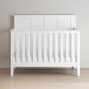 Child Craft Atwood 4-in-1 Convertible Baby Crib, Wooden Nursery Furniture Converts to Daybed, Toddler Bed and Full-Size Bed, 3 Mattress Height Adjustments, Non-Toxic Baby Safe Finish, Lunar Gray | 4-in-1 Crib, Baby Safe Finish, Non-Toxic, Adjustable(Matte White)