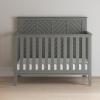 Child Craft Atwood 4-in-1 Convertible Baby Crib, Wooden Nursery Furniture Converts to Daybed, Toddler Bed and Full-Size Bed, 3 Mattress Height Adjustments, Non-Toxic Baby Safe Finish, Lunar Gray | 4-in-1 Crib, Baby Safe Finish, Non-Toxic, Adjustable(Lunar Gray)