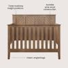 Child Craft Atwood 4-in-1 Convertible Baby Crib, Wooden Nursery Furniture Converts to Daybed, Toddler Bed and Full-Size Bed, 3 Mattress Height Adjustments, Non-Toxic Baby Safe Finish, Lunar Gray | 4-in-1 Crib, Baby Safe Finish, Non-Toxic, Adjustable(Cocoa Bean Brown)
