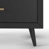 Child Craft Cranbrook 4 Drawer Dresser for Nursery or Bedroom, Plenty of Storage, Anti-Tip Kit Included to Prevent Tipping, Non-Toxic, Baby Safe Finish (Lunar Gray)(Ebony Black)