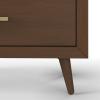 Child Craft Cranbrook 4 Drawer Dresser for Nursery or Bedroom, Plenty of Storage, Anti-Tip Kit Included to Prevent Tipping, Non-Toxic, Baby Safe Finish (Lunar Gray)(Toasted Chestnut Brown)