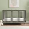 Child Craft Cranbrook 4-in-1 Convertible Crib, Baby Crib Converts to Day Bed, Toddler Bed and Full Size Bed, 3 Adjustable Mattress Positions, Non-Toxic, Baby Safe Finish (Lunar Gray)