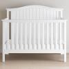 Child Craft Hampton Arch 4-in-1 Convertible Crib, Baby Crib Converts to Day Bed, Toddler Bed and Full Size Bed, 3 Adjustable Mattress Positions, Non-Toxic, Baby Safe Finish (Matte White)