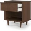 Child Craft Surrey Hill 1 Drawer Nightstand for Nursery or Bedroom, Large Storage Drawer, Made of Sturdy Pinewood, Non-Toxic, Baby Safe Finish (Toasted Chestnut)(Toasted Chestnut)