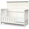 Child Craft Toddler Bed Guard Rail Converts Rockport 4-in-1 Convertible Crib into Toddler Bed, Made of Pinewood, Non-Toxic Finish (Eggshell)