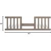 Child Craft Toddler Bed Guard Rail for Convertible Crib, Dapper Gray