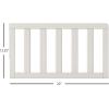 Child Craft Toddler Guard Rail Converts Calder, Woodland, and Farmhouse Cribs into Toddler Bed, Made of Pinewood, Baby Safe Non-Toxic Finish (Brushed Cotton)