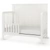 Child Craft Toddler Guard Rail Converts Calder, Woodland, and Farmhouse Cribs into Toddler Bed, Made of Pinewood, Baby Safe Non-Toxic Finish (Brushed Cotton)