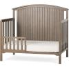 Child Craft Toddler Guard Rail Converts Cottage, Hampton, Quincy, Sidney Cribs into Toddler Bed, Made of Pinewood, Baby Safe Non-Toxic Finish (Dusty Heather)