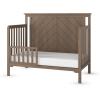 Child Craft Toddler Guard Rail Converts Cottage, Hampton, Quincy, Sidney Cribs into Toddler Bed, Made of Pinewood, Baby Safe Non-Toxic Finish (Dusty Heather)