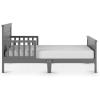 Child Craft Woodland Flat Top Toddler Bed for Kids with Guard Rails, Low to Ground Design, Made of Pinewood, Featuring Clean Lines to Match Any Décor (Brushed Pebble)(Brushed Pebble)