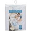 HALO BassiNest Fitted Sheet – 100% Cotton, Soft and Breathable Bassinet Sheet for Babies, 30” x 16” Pre-Shrunk Sheet, Pebble(Solid White)